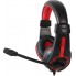 Наушники с микрофоном Oklick HS-L200 черный/красный